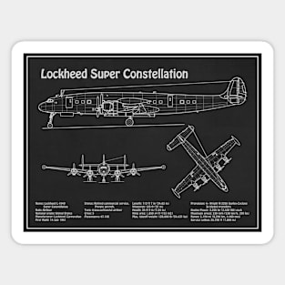 Lockheed L-1049 Super Constellation Blueprint - PD Magnet